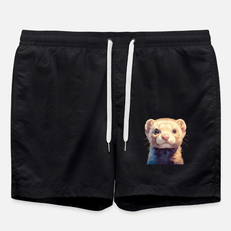 Furet Frettchen - Short de bain - noir