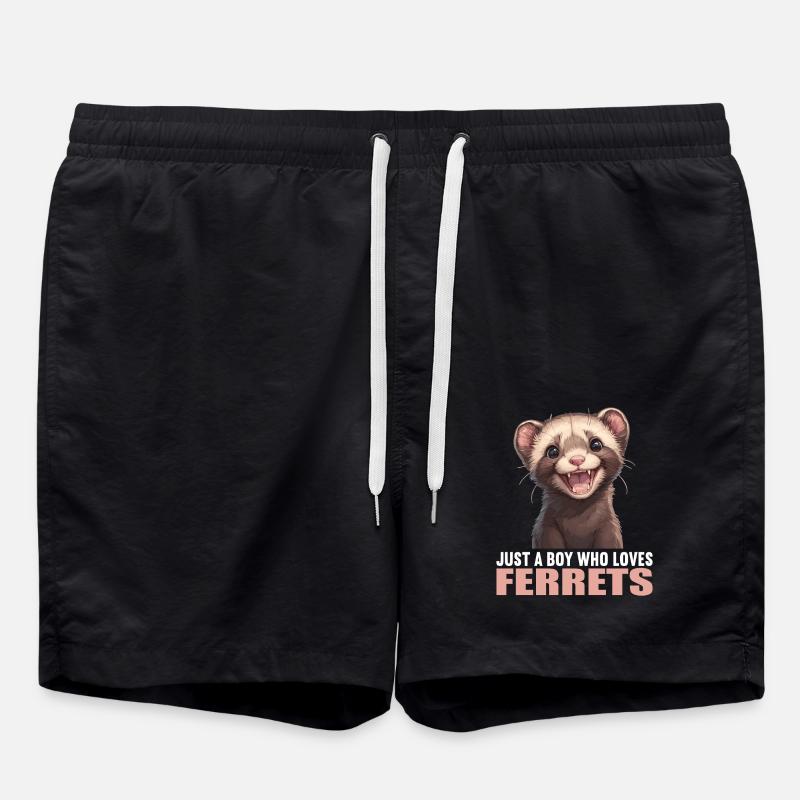 Furet Frettchen - Short de bain - noir