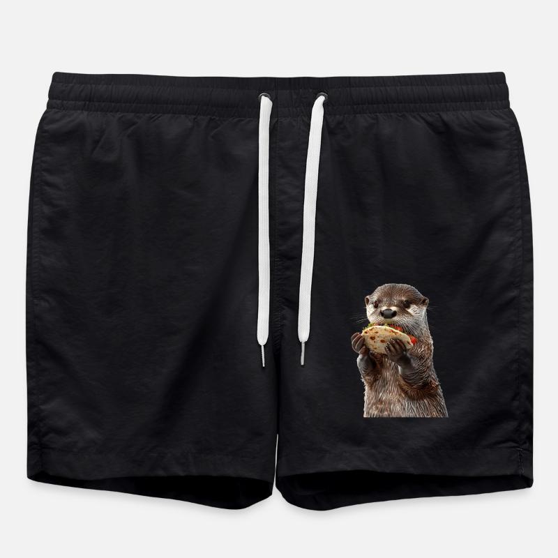 Otter - Swim Trunks - black