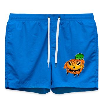 Wolly Sheepling Citrouille d’Halloween - Short de bain - cobalt blue - Devant