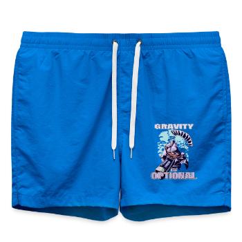 Gravity Is Optional – Paragliding Freedom - Swim Trunks - cobalt blue - Front
