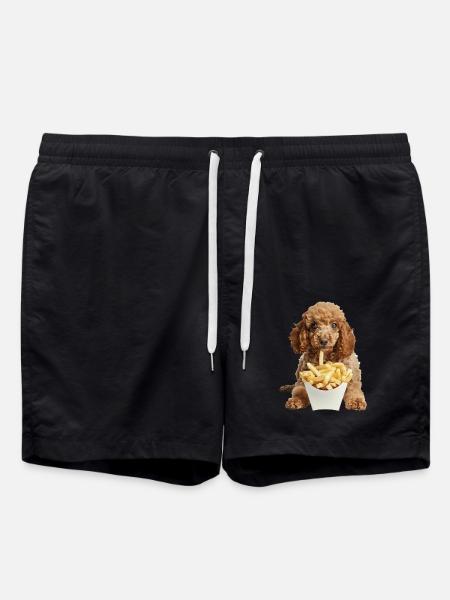 Poodle - Swim Trunks - black