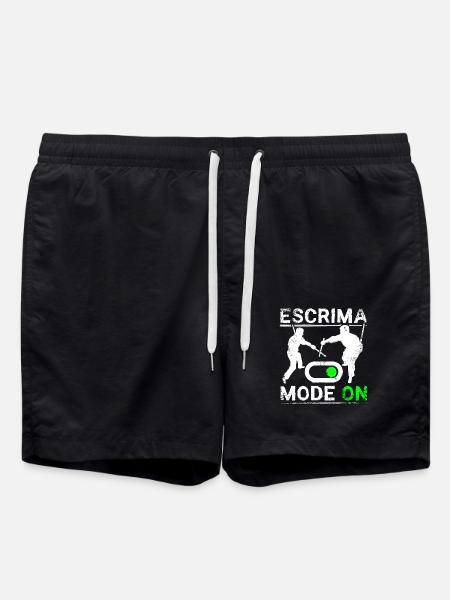 Mode Escrima activé - Short de bain - noir