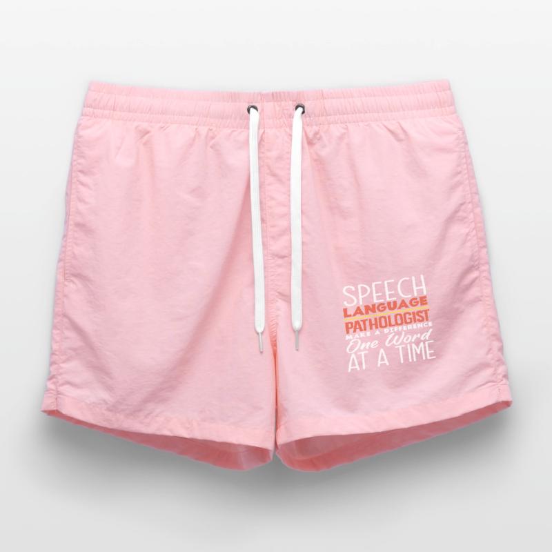 Speech Language Pathologist Make A Difference Swim Trunks
