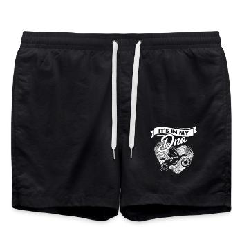 Dirt Bike It's In My DNA - Swim Trunks - black - Front - AI Model Male 185 light (185cm)