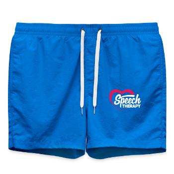 Speech Therapy Love of the profession - Swim Trunks - cobalt blue - Front