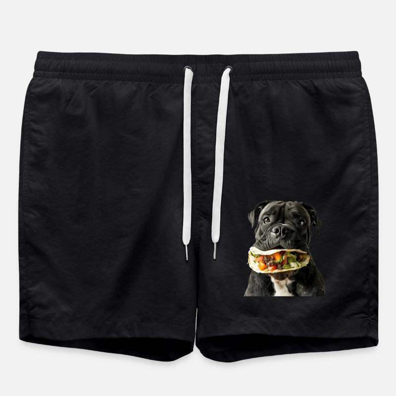 Cane corso - Short de bain - noir