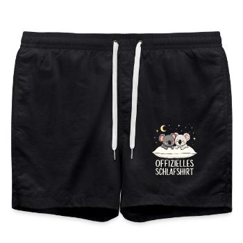 Chemise de nuit officielle Koalas Koala Pairs - Short de bain - noir - Devant - AI Model Male 185 light (185cm)