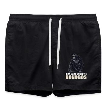 Bonobos Bonobo - Swim Trunks - black - Front - AI Model Male 185 light (185cm)