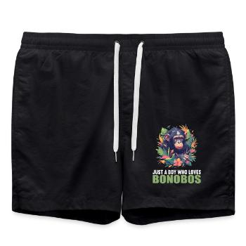 Bonobos Bonobo - Swim Trunks - black - Front - AI Model Male 185 light (185cm)