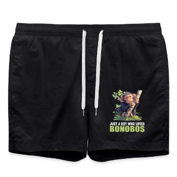 Bonobos Bonobo - Swim Trunks - black - Front - AI Model Male 185 light (185cm)