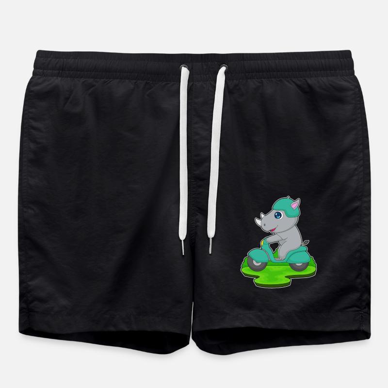 Rhino Scooter - Swim Trunks - black