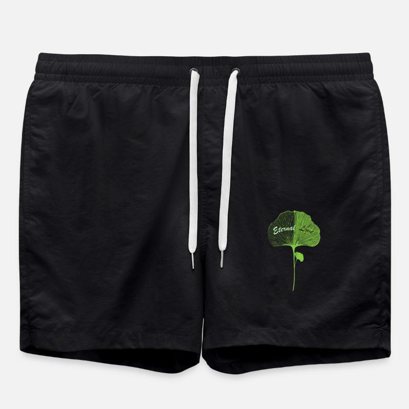 Ginkgo Liebe Ginkgo Love - Swim Trunks - black