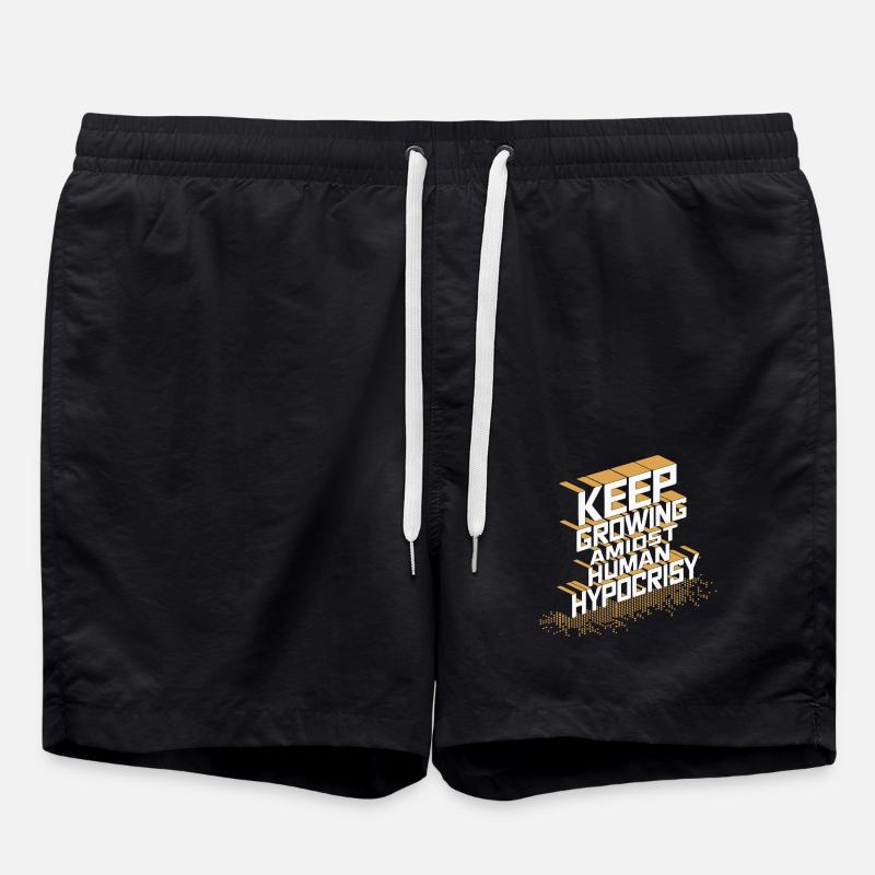 KEEP GROW - Swim Trunks - black