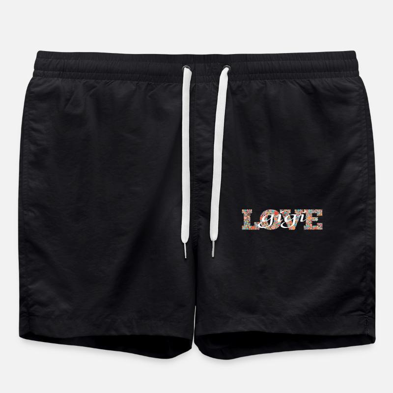 Liebe Gigi Love Gigi - Short de bain - noir