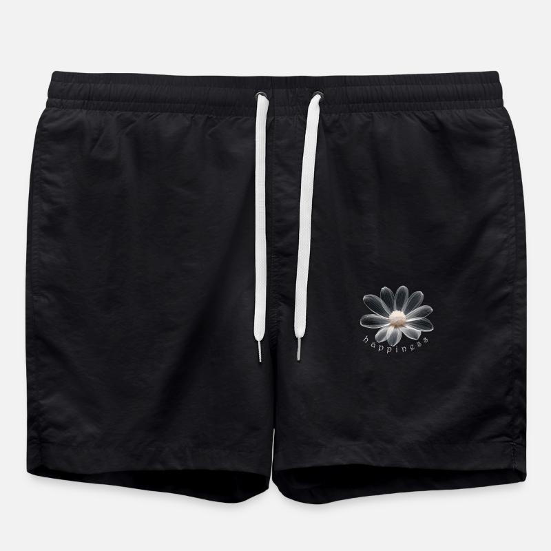 Glücksblume Happiness Flower - Swim Trunks - black