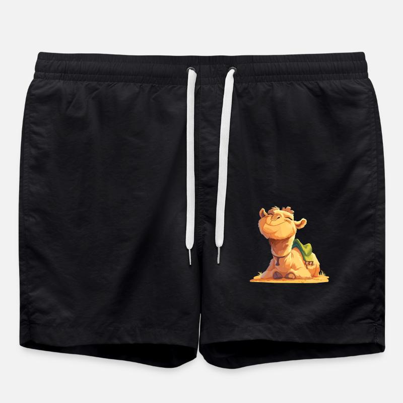 Camel Kamele Kamel - Swim Trunks - black