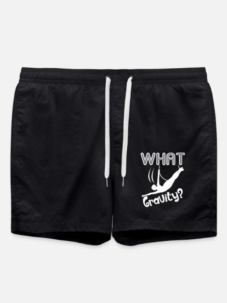 Aerialist What Gravity - Swim Trunks - black