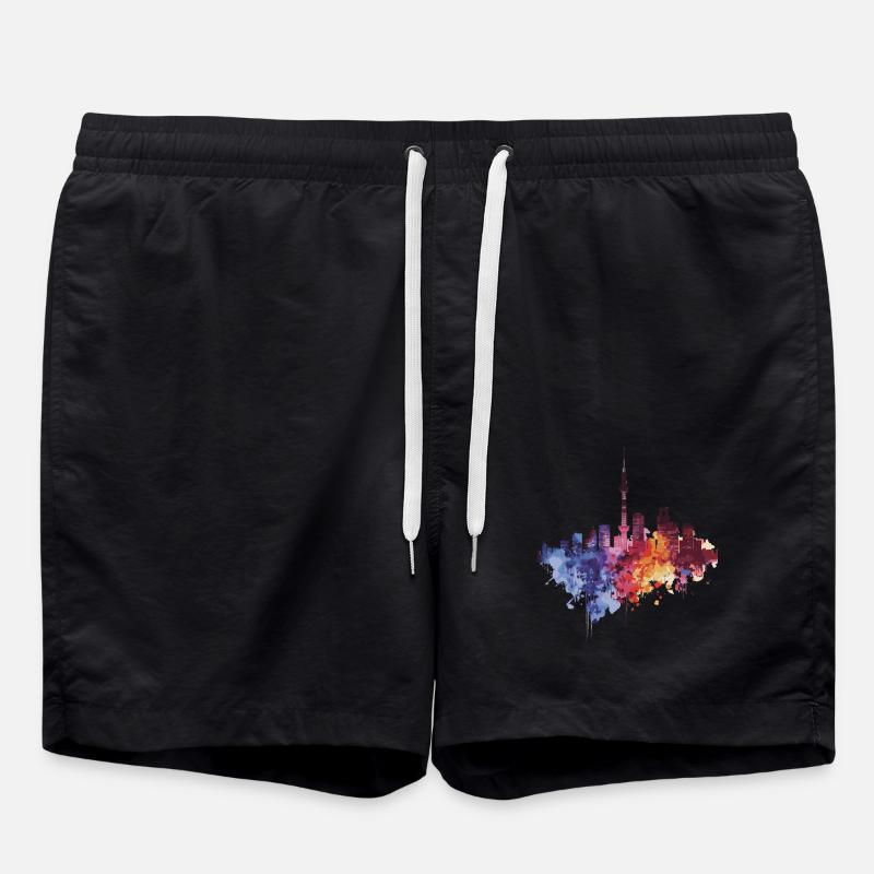 Inzai - Swim Trunks - black