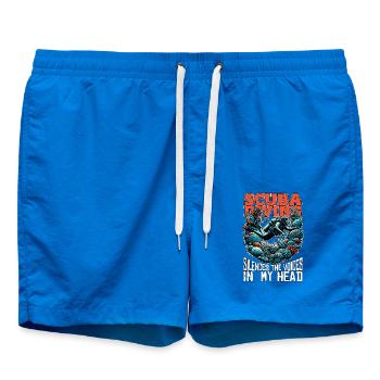 La plongée sous-marine fait taire les voix Sports nautiques - Short de bain - cobalt blue - Devant