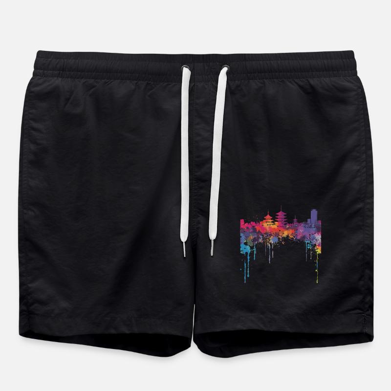 Kanazawa - Swim Trunks - black