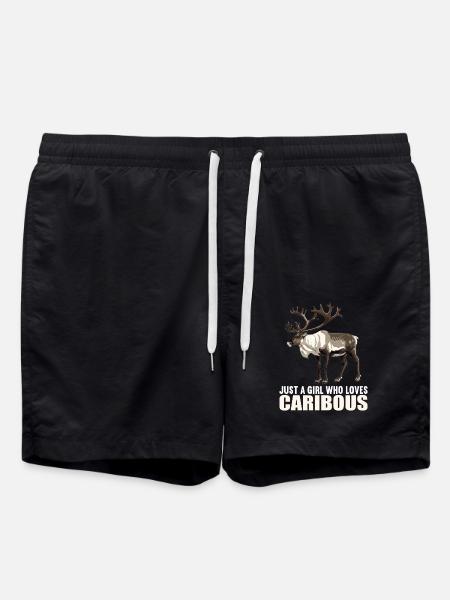 Caribou Karibus Karibu - Swim Trunks - black