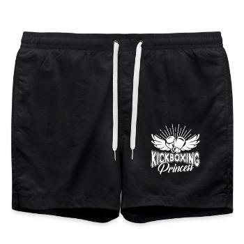 Kickboxing Princess Tee - Swim Trunks - black - Front - AI Model Male 185 light (185cm)