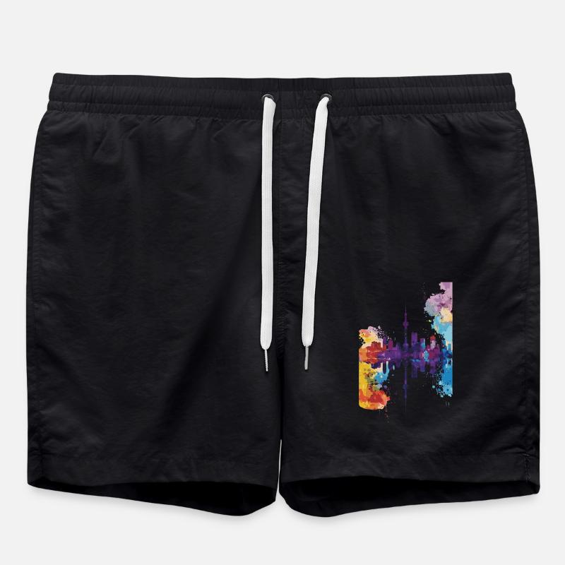 Miyazaki - Swim Trunks - black