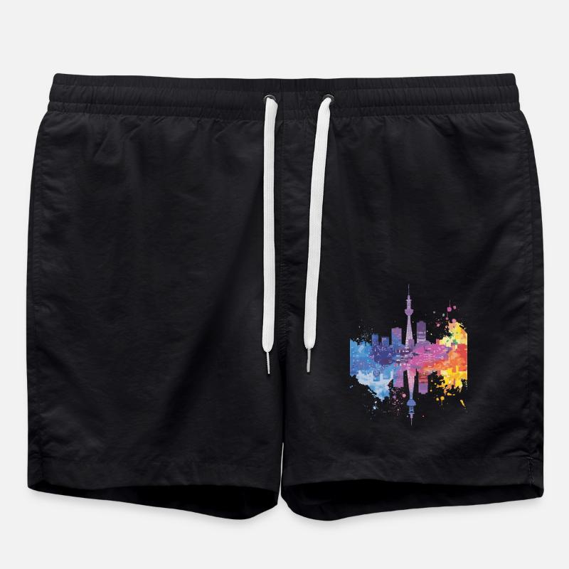 Nagasaki - Swim Trunks - black