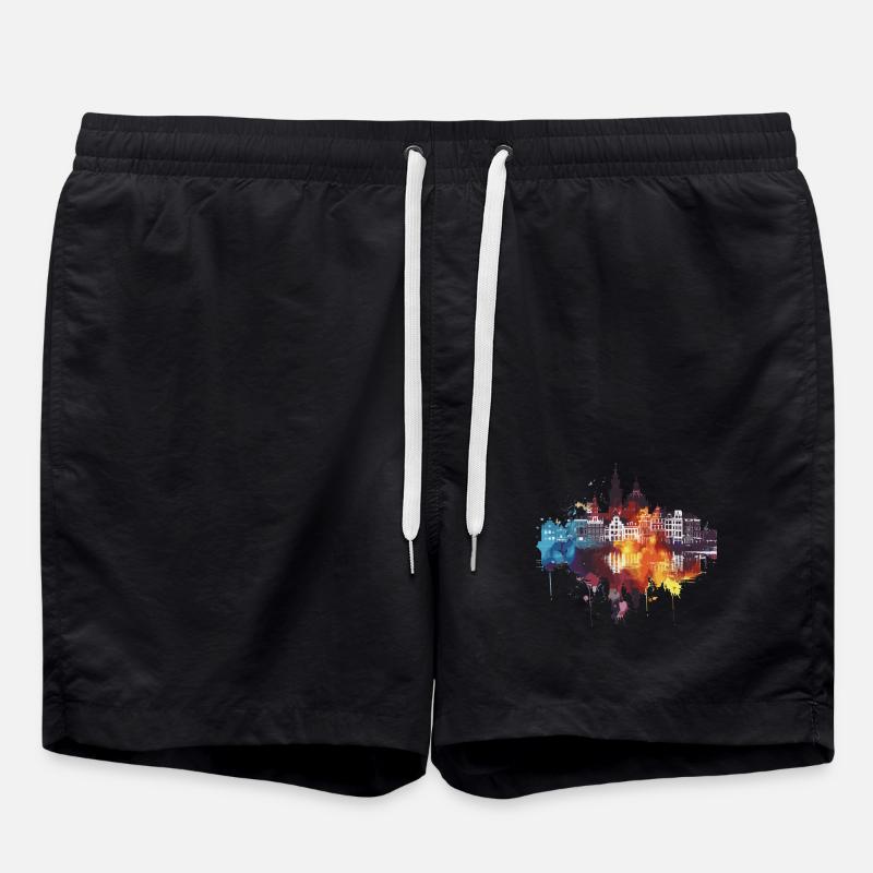 Dordrecht - Swim Trunks - black