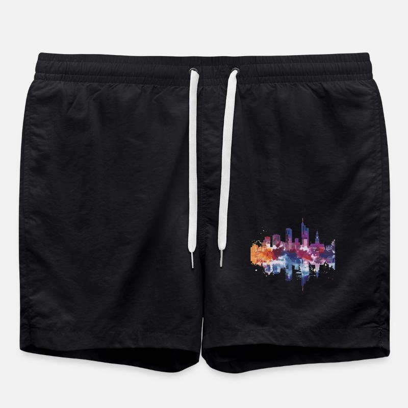 Ede - Short de bain - noir