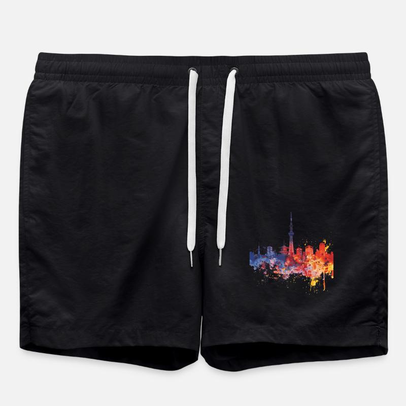 Onomichi - Swim Trunks - black