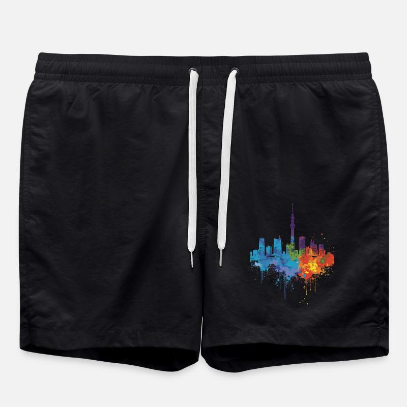 Ōsaki - Short de bain - noir