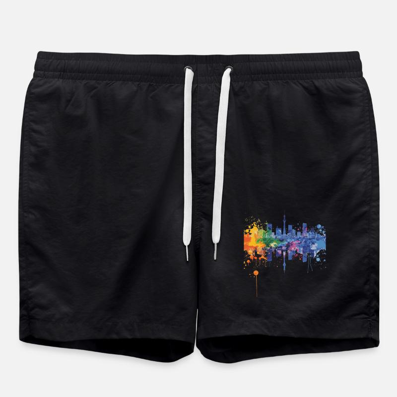 Sasebo - Swim Trunks - black