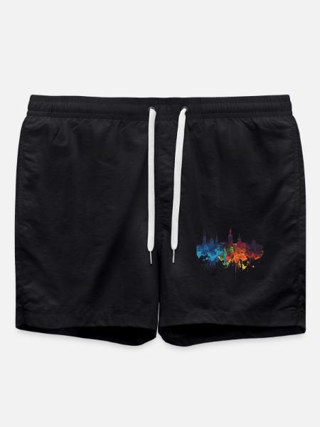 Leeuwarden - Swim Trunks - black