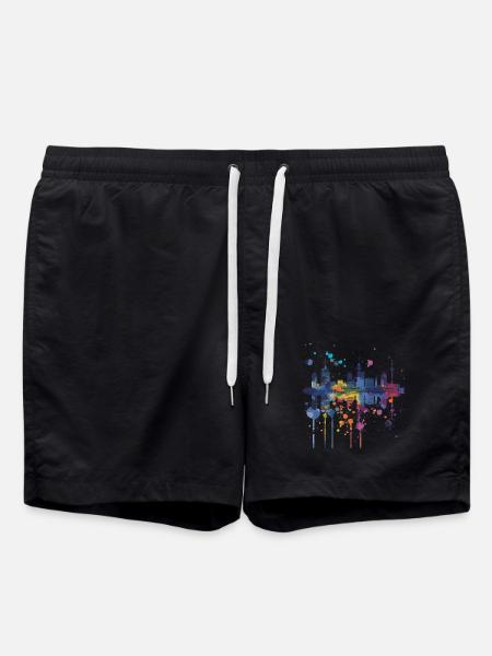 Lelystad - Swim Trunks - black