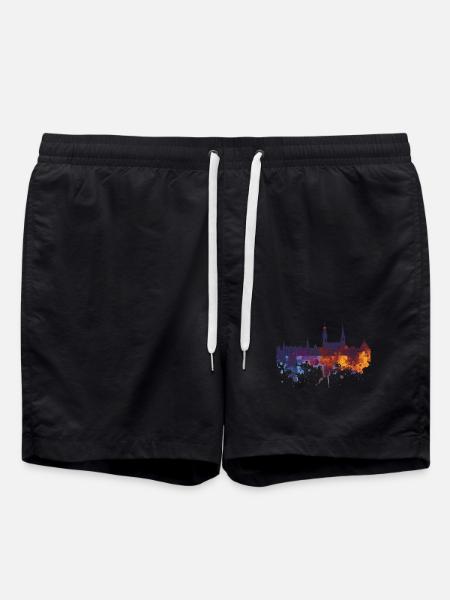 Oosterhout - Badeshorts - Schwarz