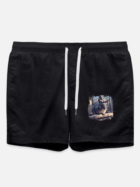 Chinchillas Chinchilla - Short de bain - noir