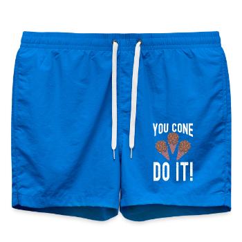 You Cone Do It Scoop Eisbecher Süße Sahne - Badeshorts - Cobalt blue - Vorne