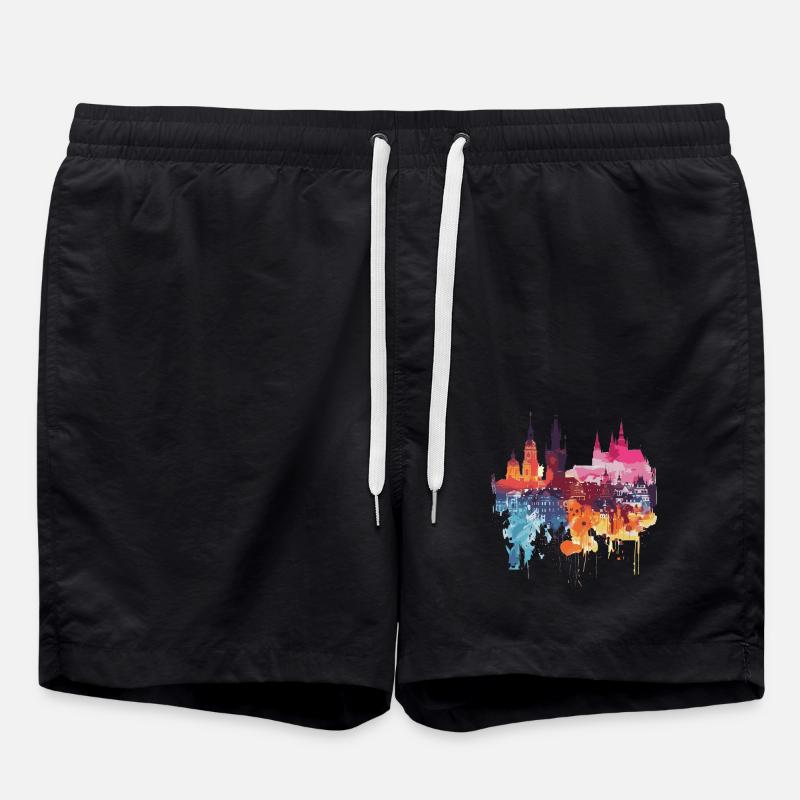 Dąbrowa Górnicza - Badeshorts - Schwarz