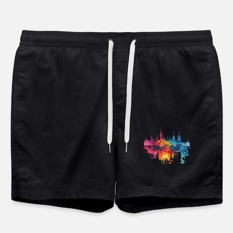 Lublin - Swim Trunks - black
