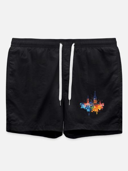 Olsztyn - Swim Trunks - black