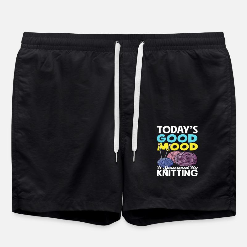 Tricoter - Short de bain - noir
