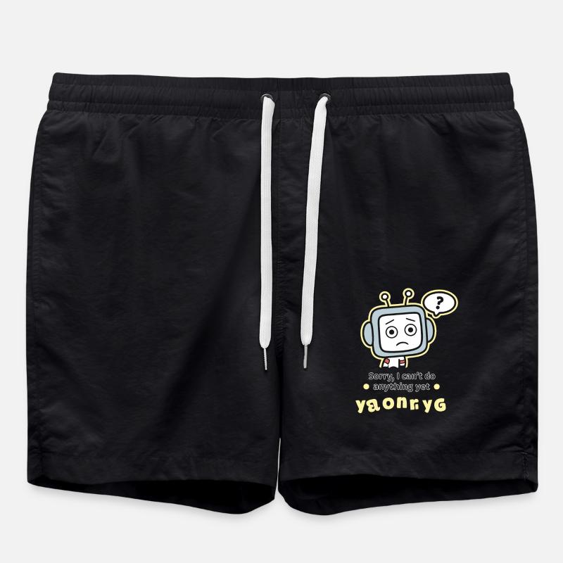 TUT MIR LEID - Badeshorts - Schwarz