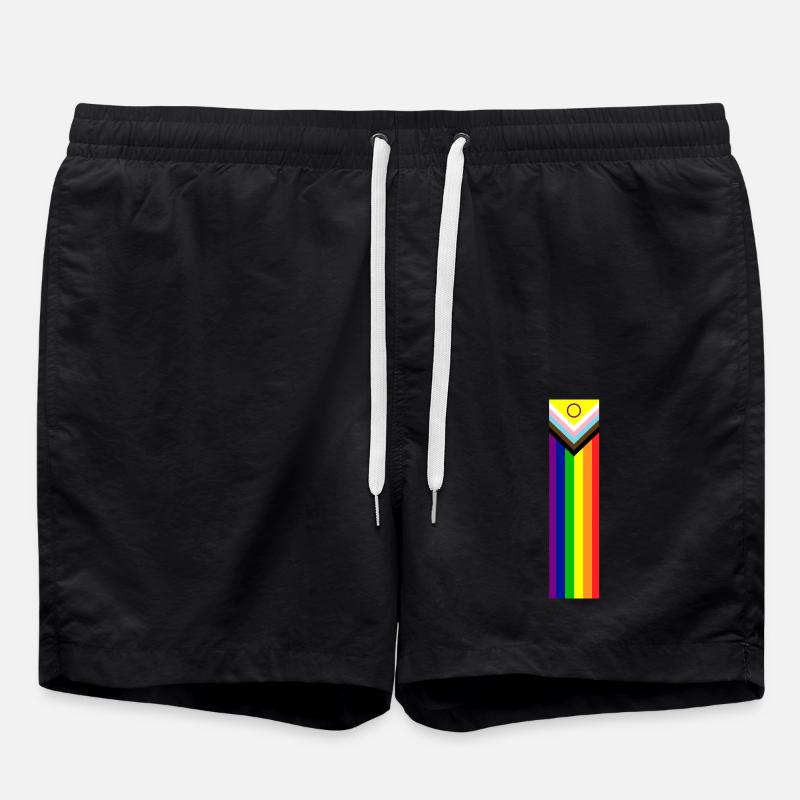 Pride - Badeshorts - Schwarz