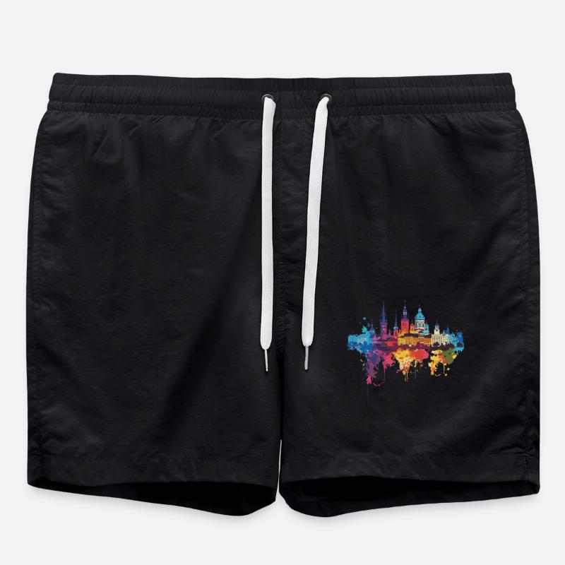 Przemyśl - Short de bain - noir