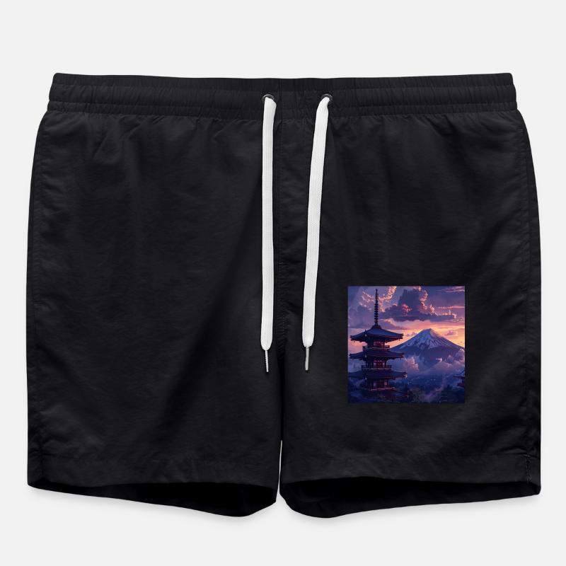 Japon - Short de bain - noir