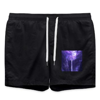 Japon - Short de bain - noir - Devant - AI Model Male 185 light (185cm)
