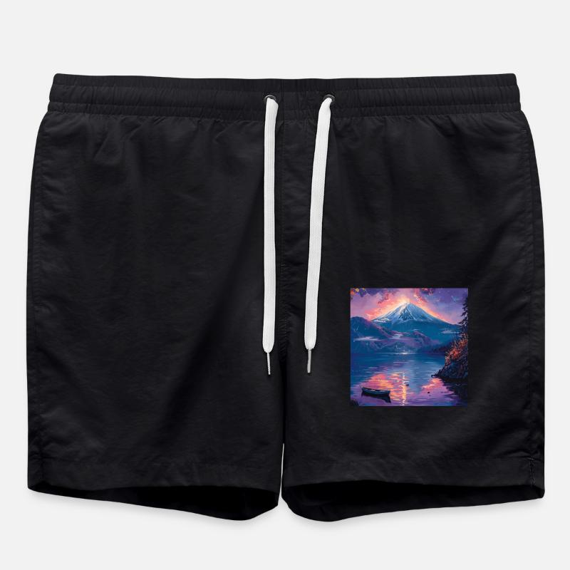 Japan - Badeshorts - Schwarz