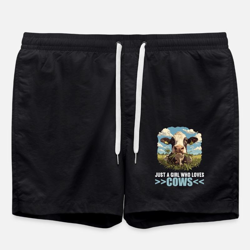 Vaches Vache - Short de bain - noir